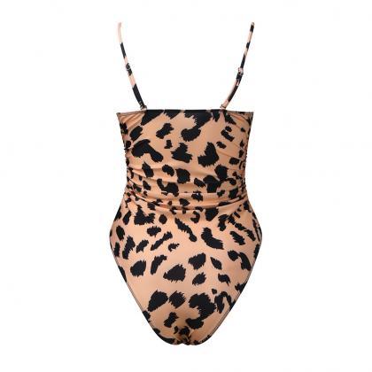 Sexy Leopard Lady Beach Bikini Swimsuit For Lady..