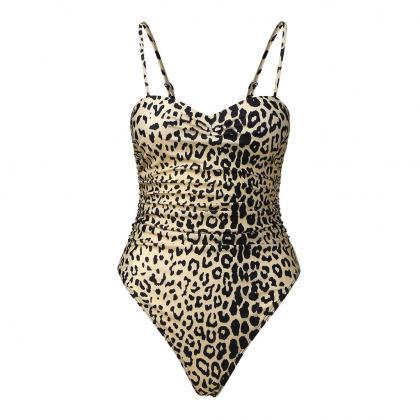 Sexy Leopard Lady Beach Bikini Swimsuit For Lady..